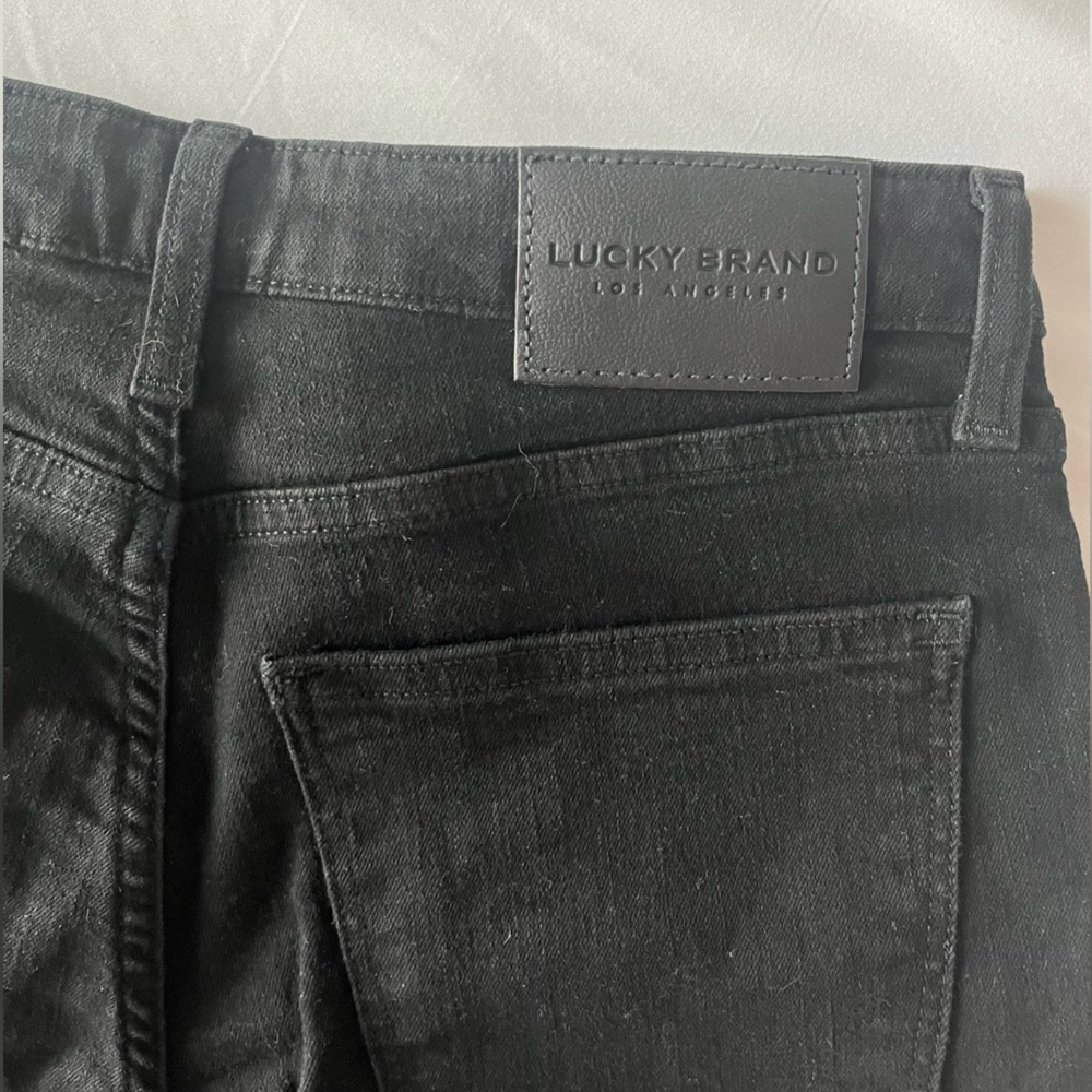 Lucky jeans NWT size 28 skinny ankle cheville stretchy pure black - Picture 5 of 5